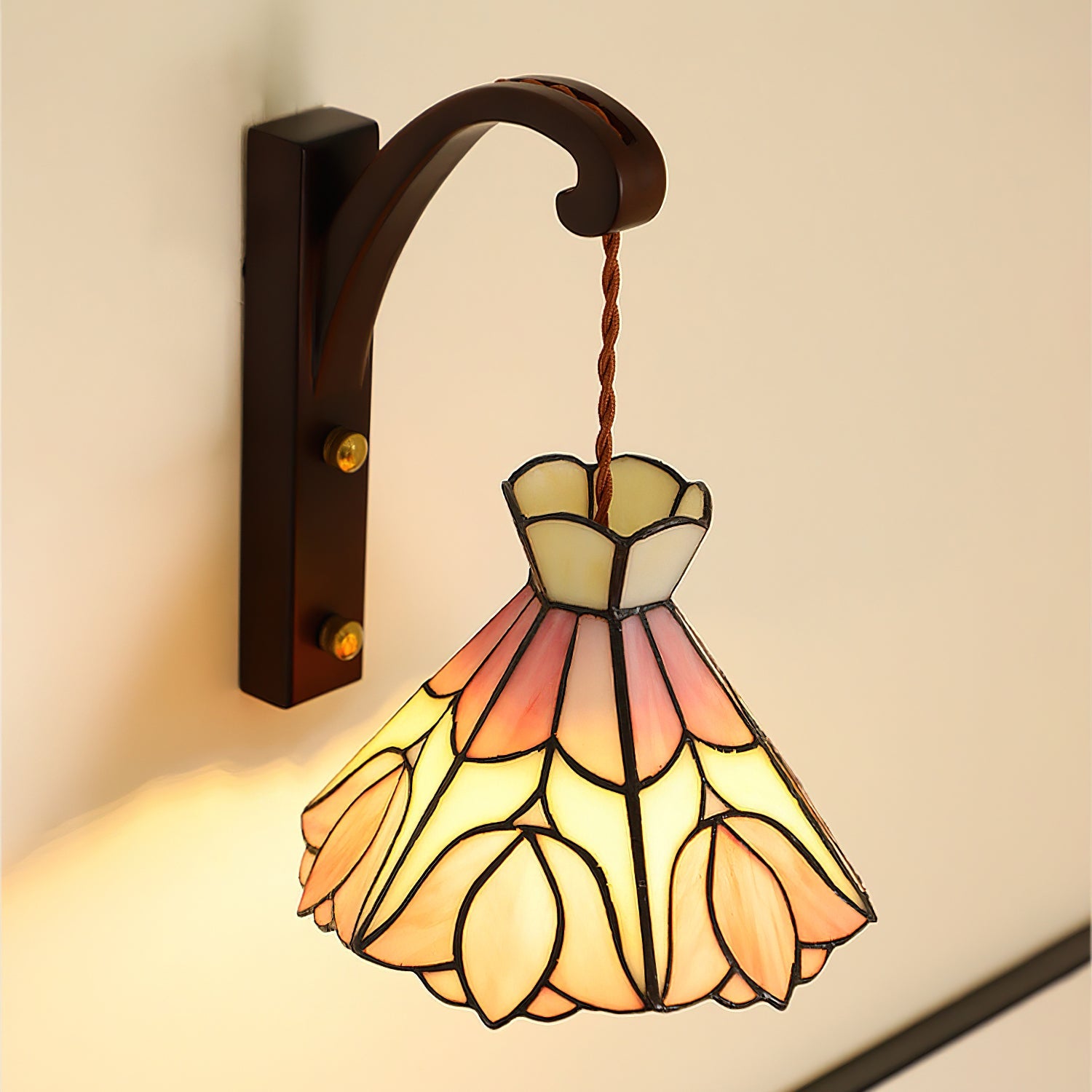 Sadena Tiffany Wandlamp