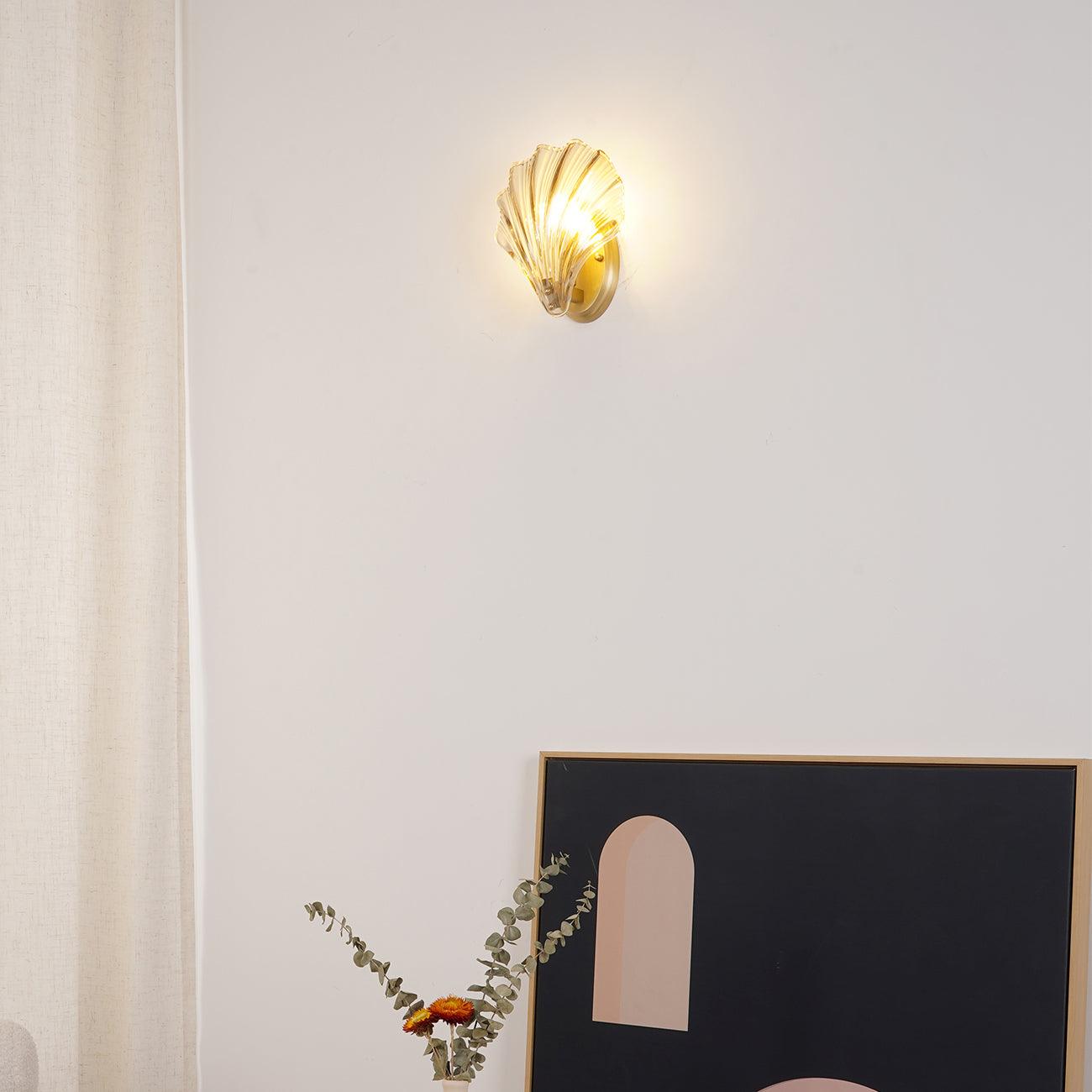 Sio Schelp Wandlamp