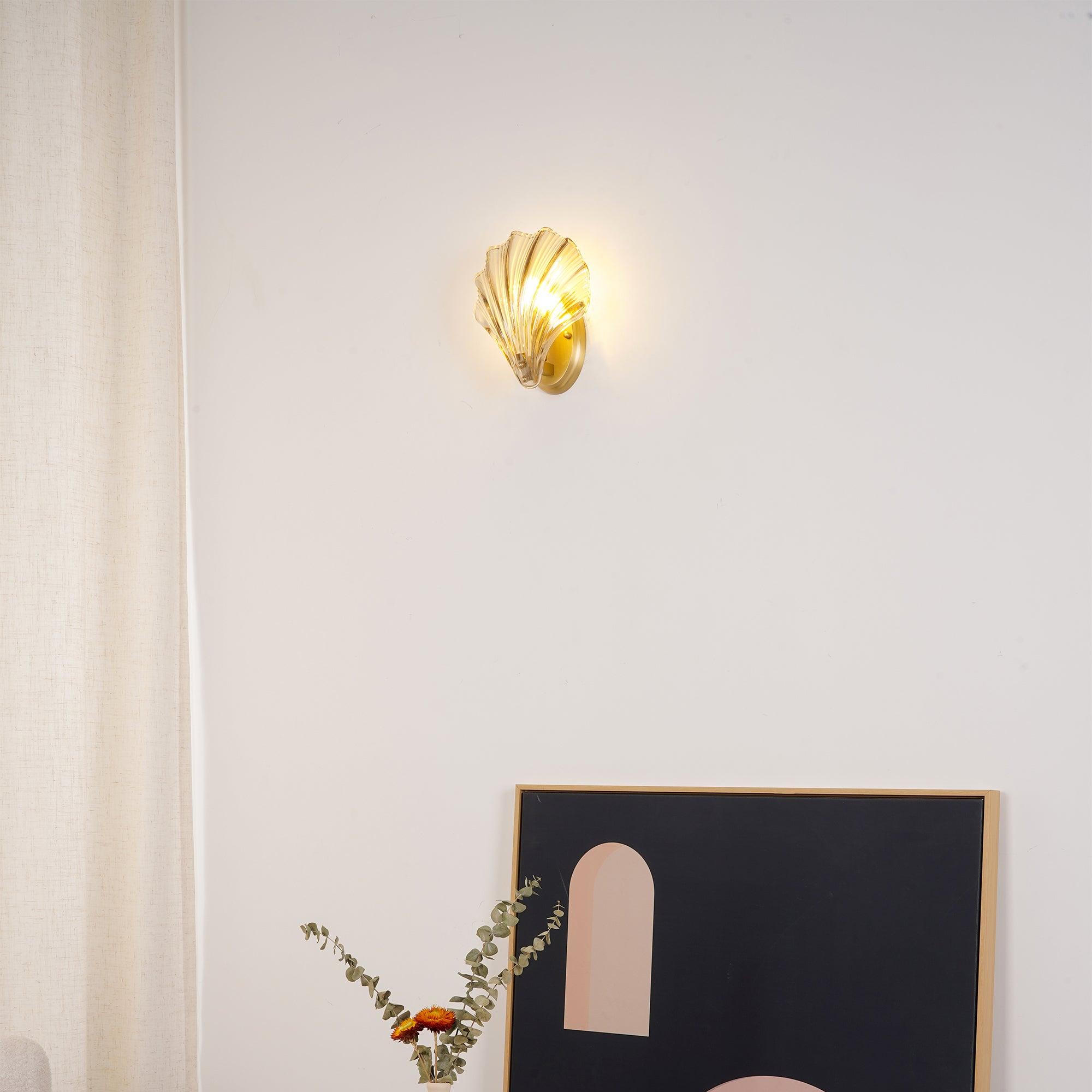 Sio Schelp Wandlamp