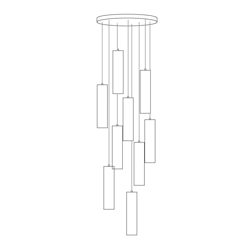 Virello Albasten Hanglamp