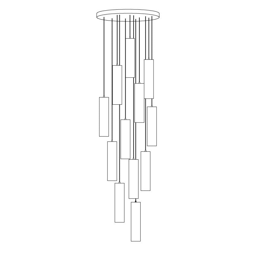 Virello Albasten Hanglamp