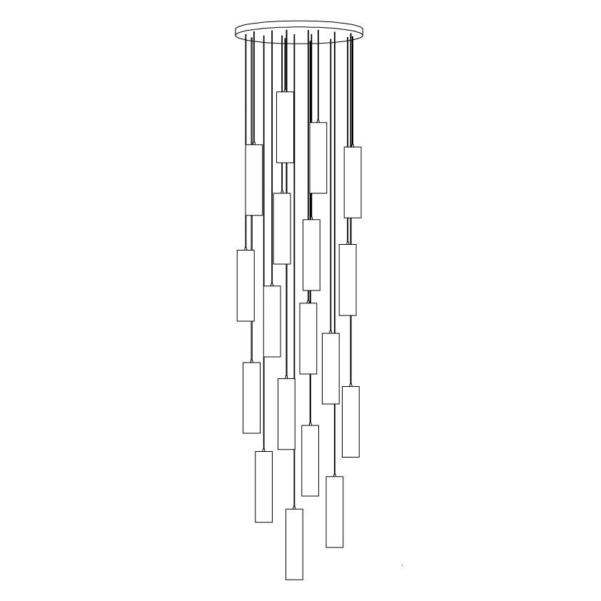 Virello Albasten Hanglamp