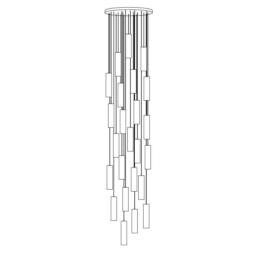 Virello Albasten Hanglamp