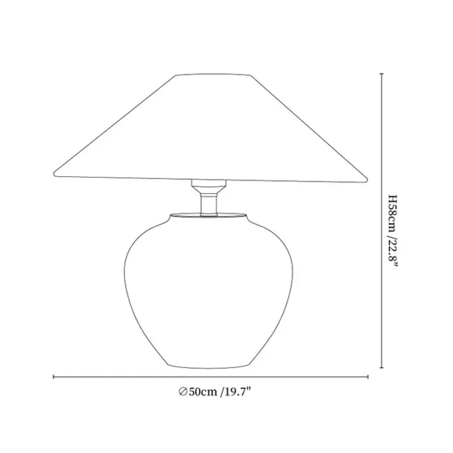 Lampada da tavolo Veilza