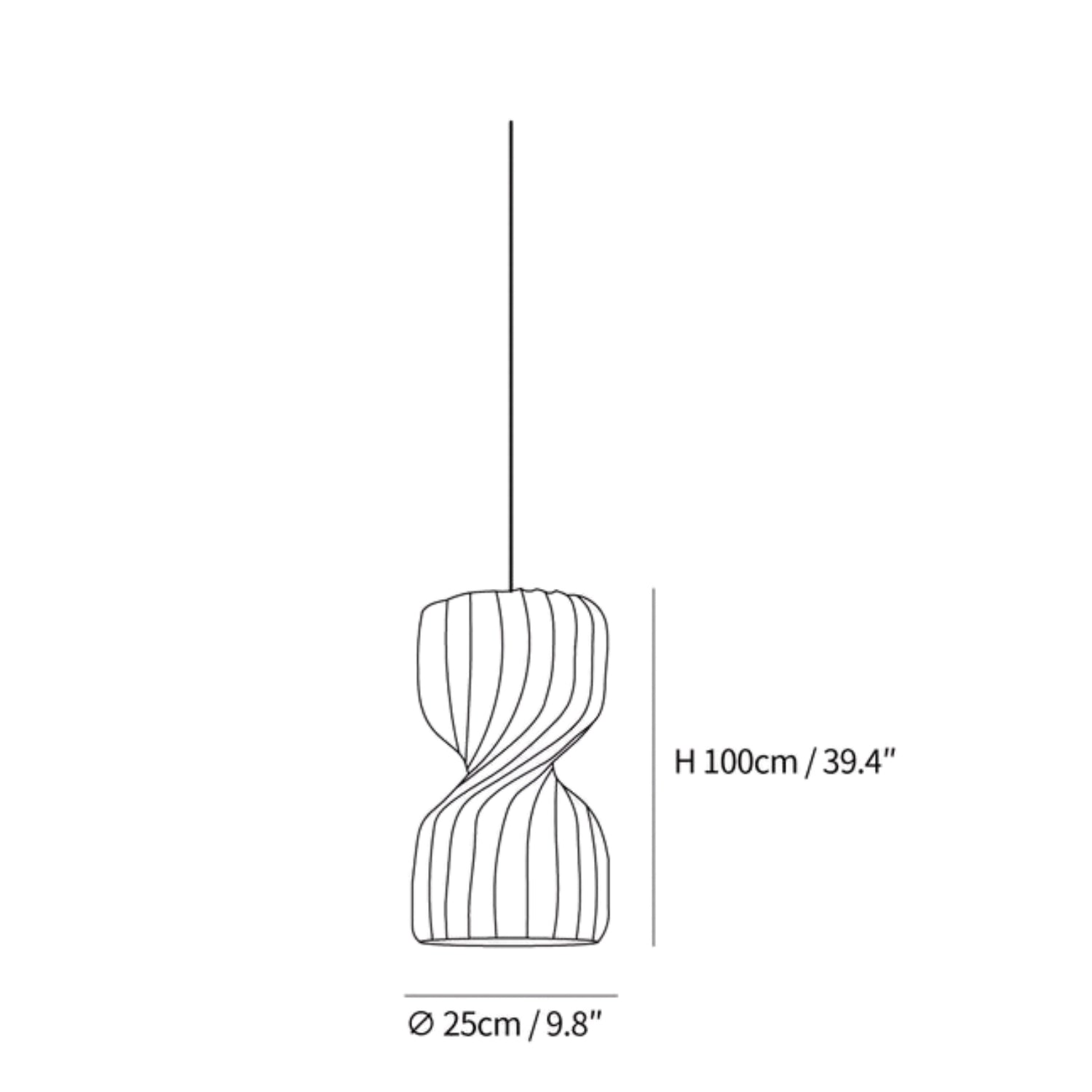 Lampada a sospensione Lofos