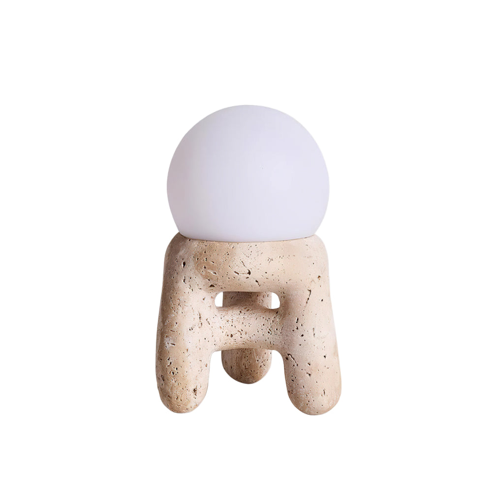 Krukvorm Natuursteen Tafellamp