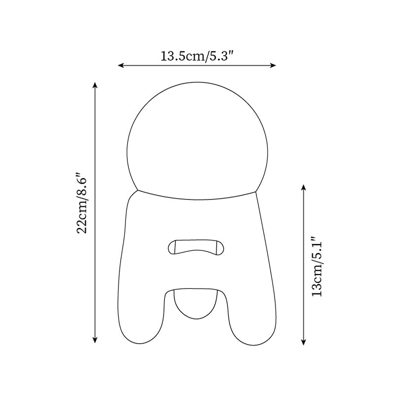 Krukvorm Natuursteen Tafellamp