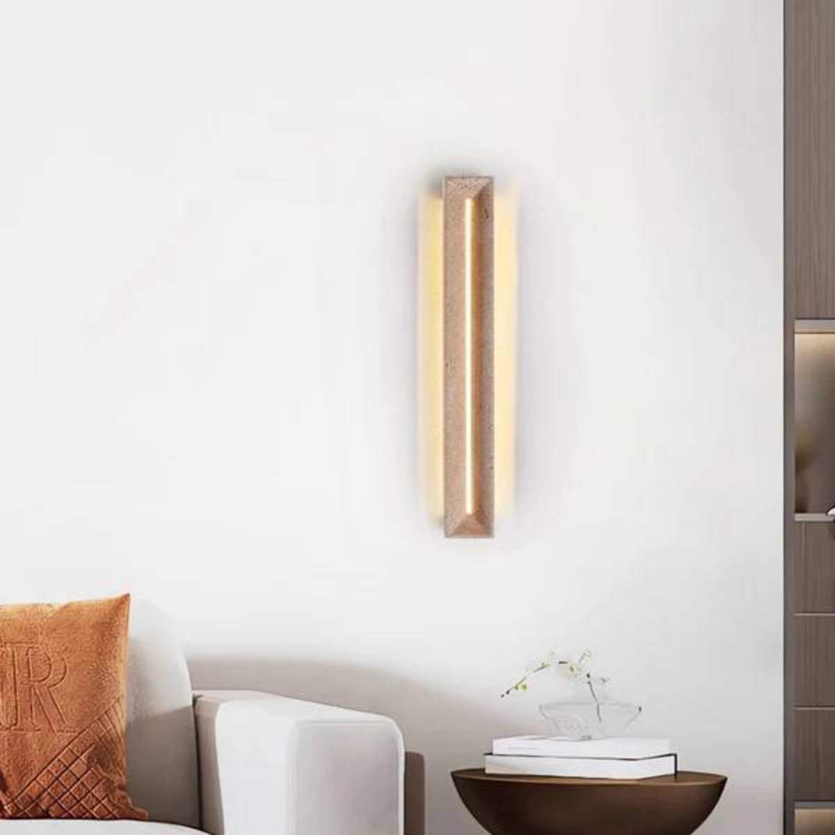 Someisa Natuursteen Wandlamp