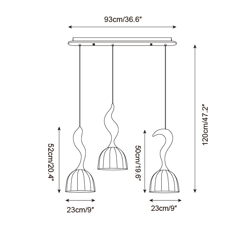 Selinto Houten Hanglamp