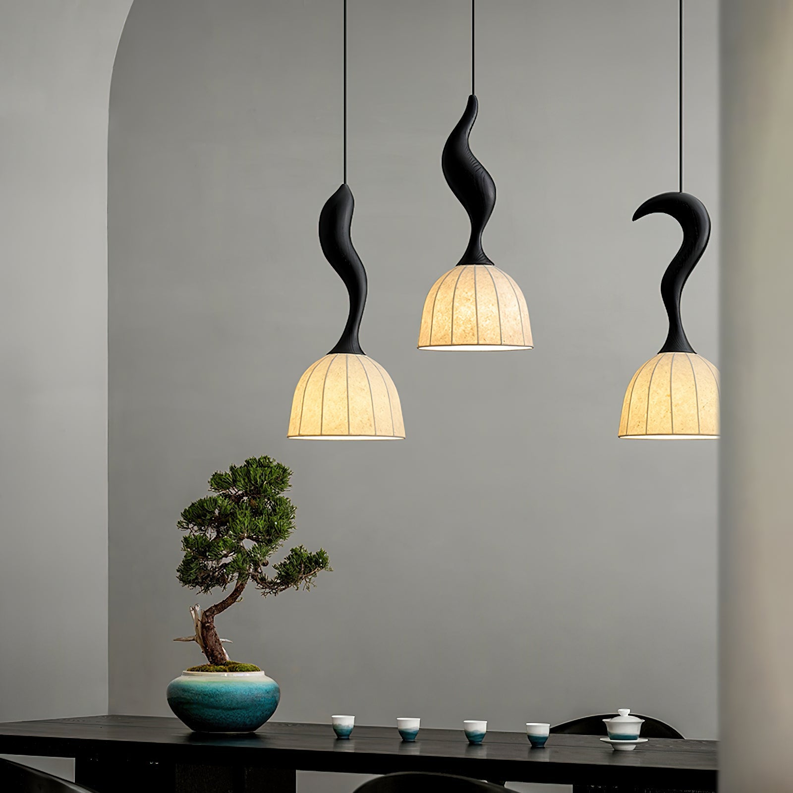 Selinto Houten Hanglamp