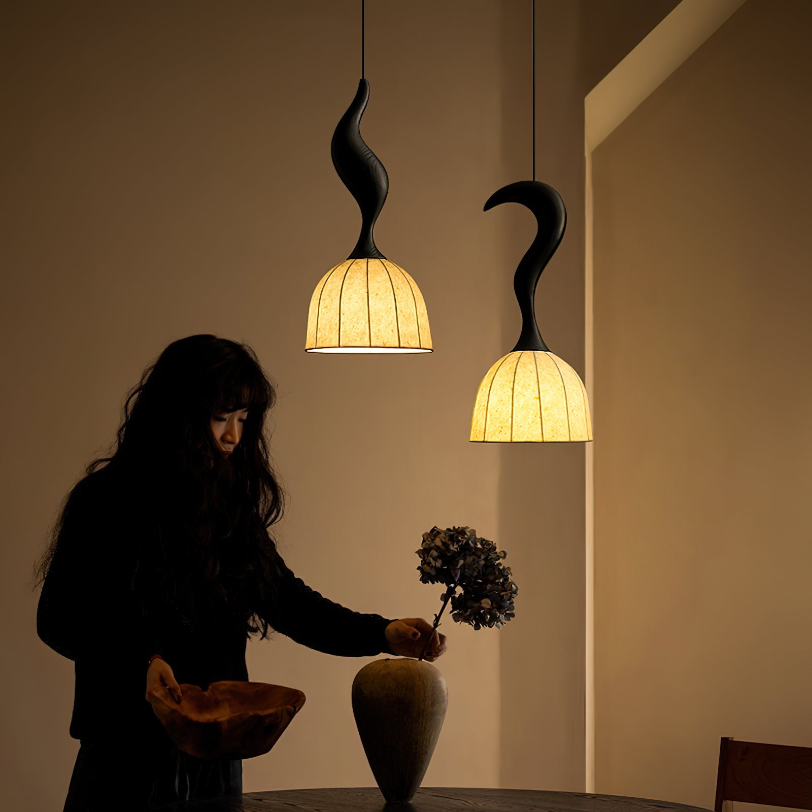 Selinto Houten Hanglamp