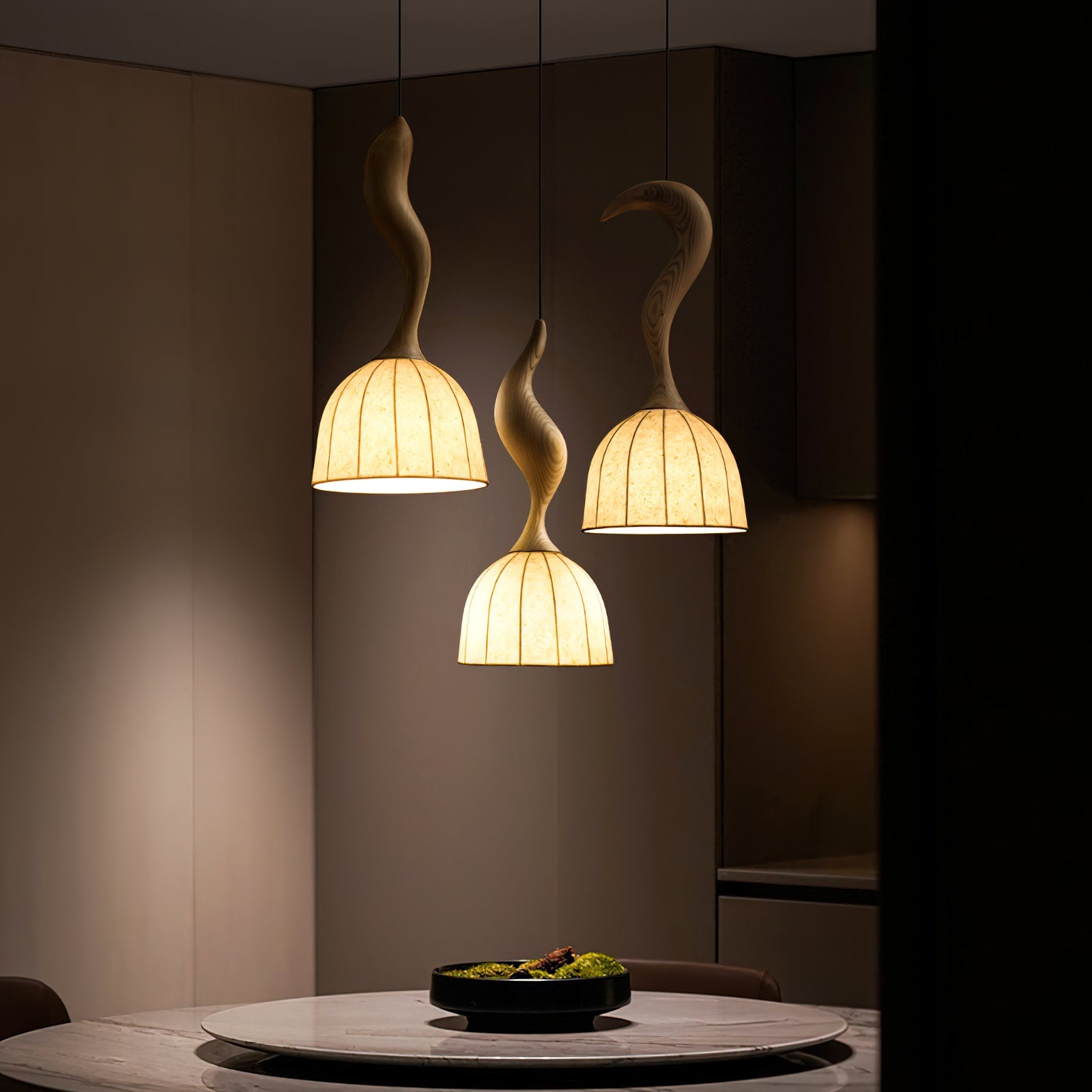 Selinto Houten Hanglamp