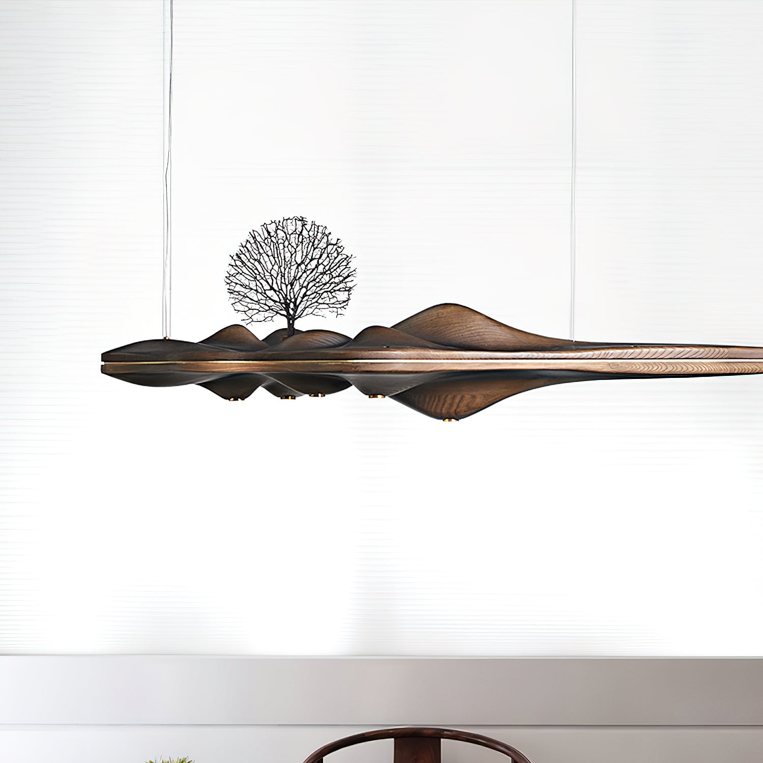 Merocone Houten Hanglamp