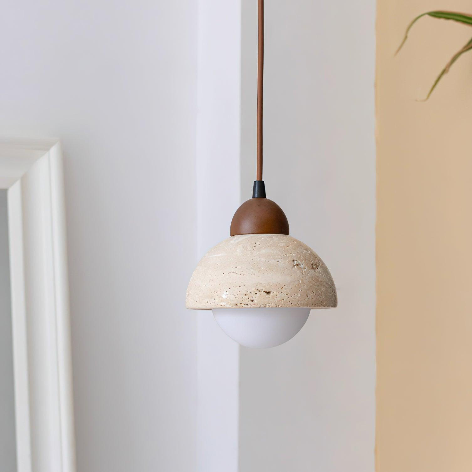 Delvoro Travertijn Hanglamp