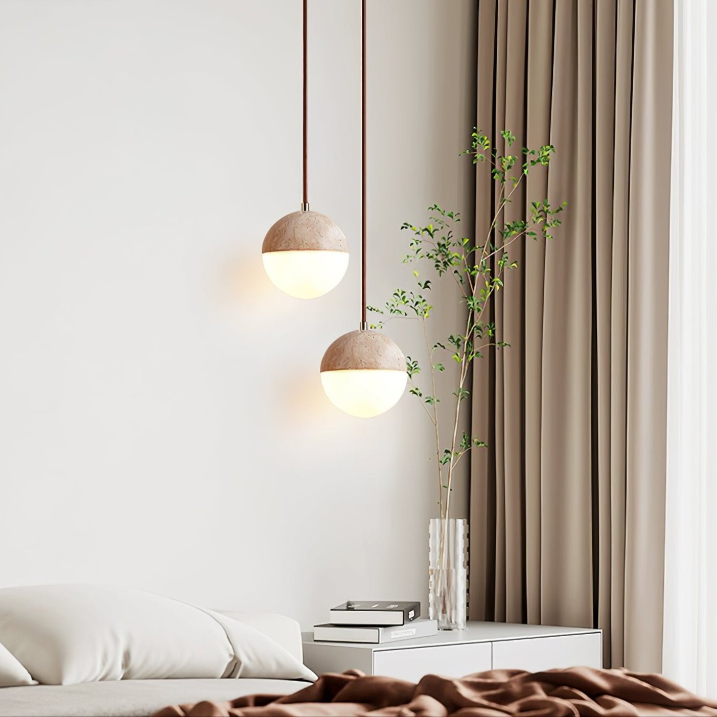 Soteno Natuursteen Hanglamp