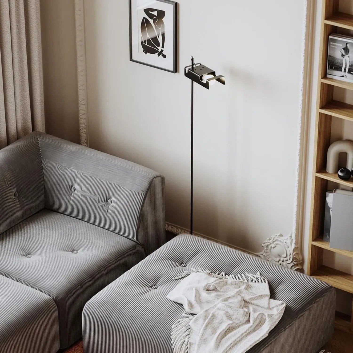 Lampada da pavimento Sider