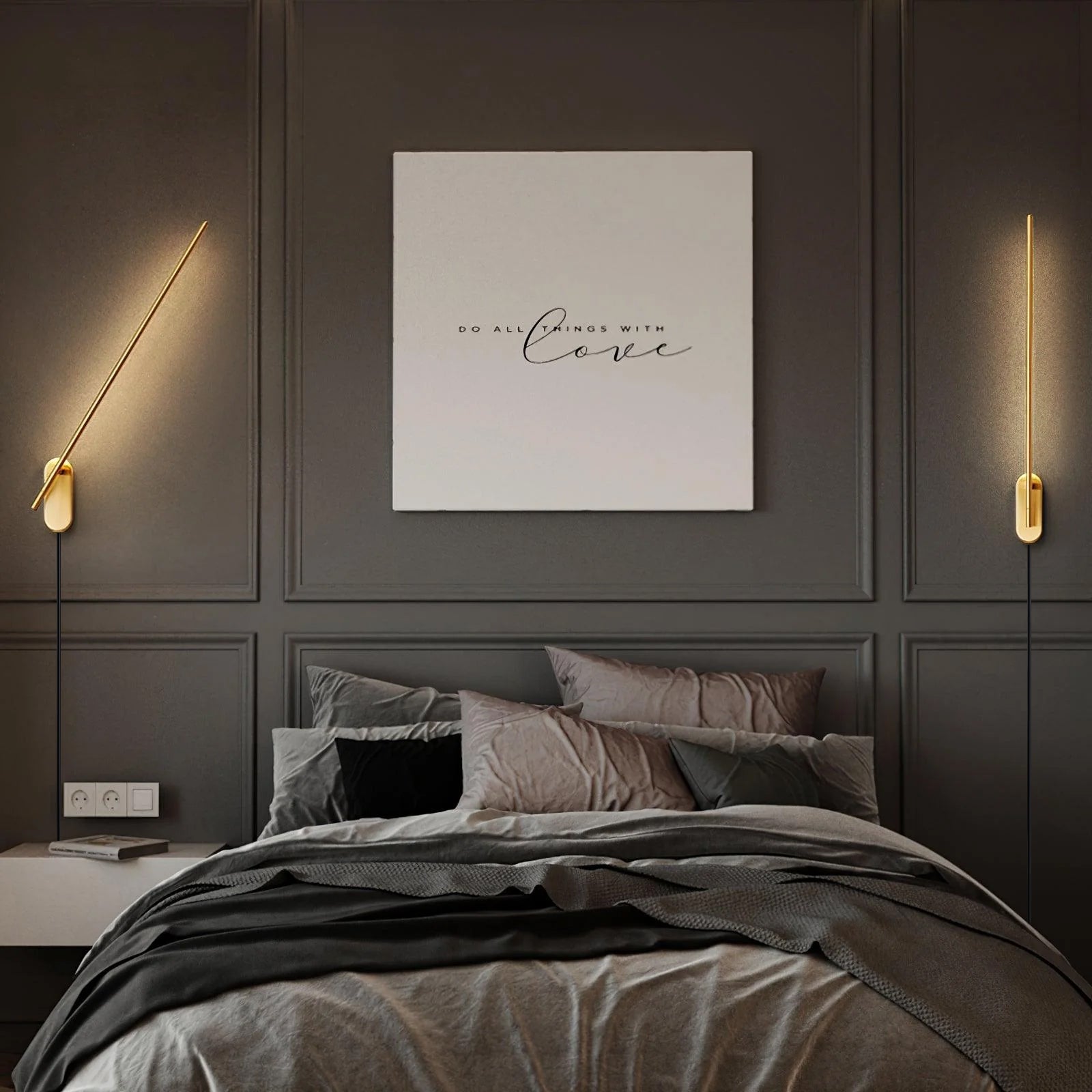 Elmoze Wandlamp