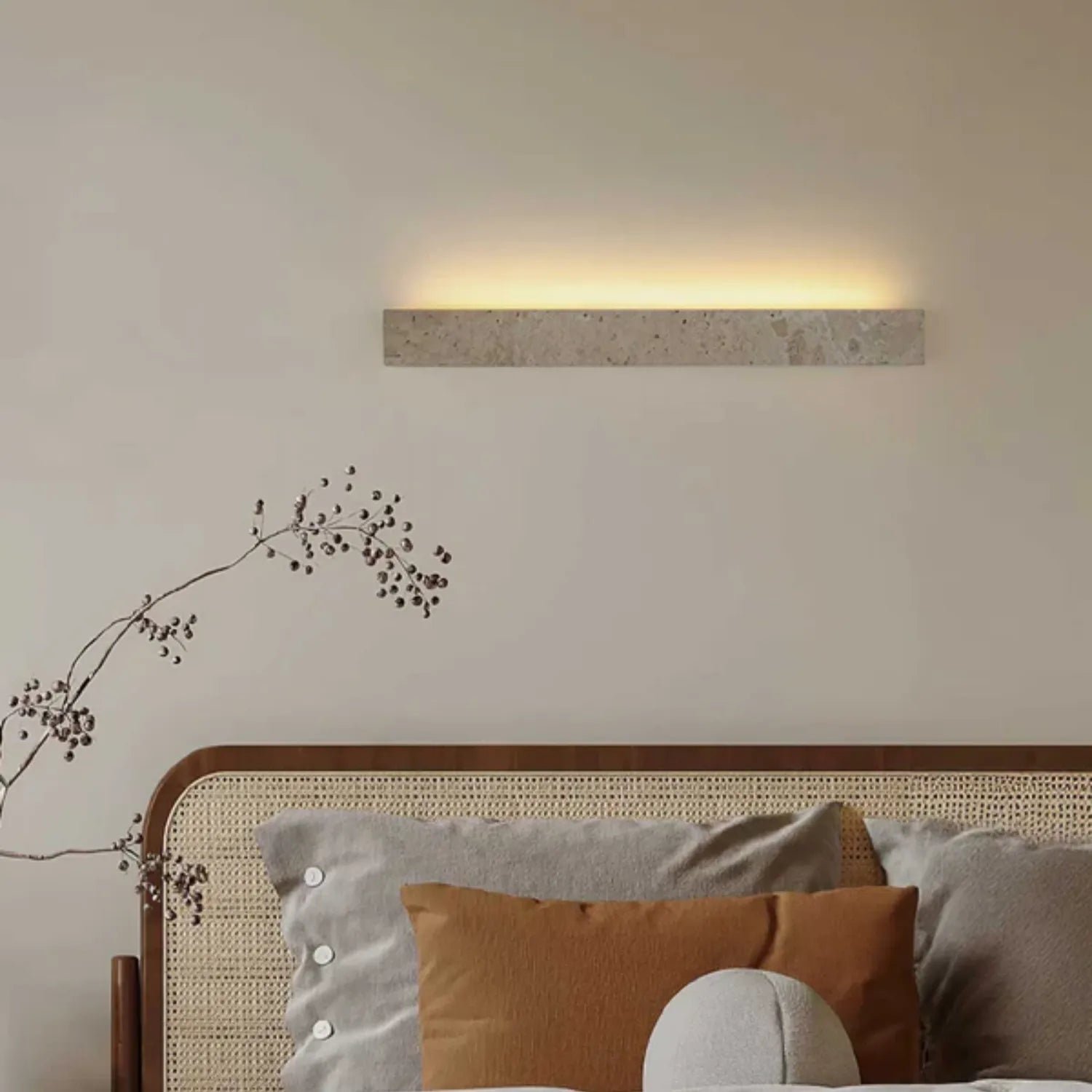 Celome Natuursteen Wandlamp