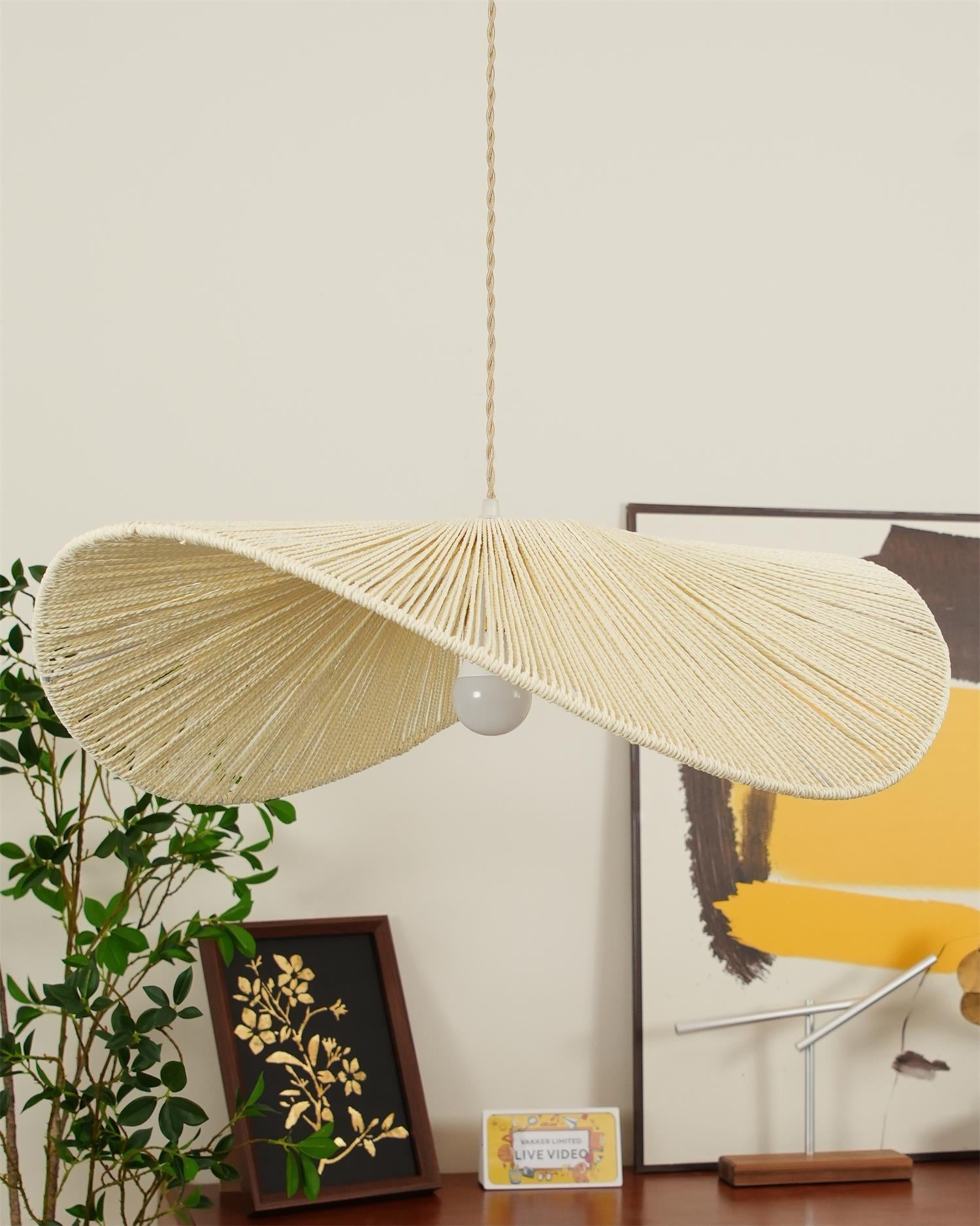 Woovo Henneptouw Hanglamp
