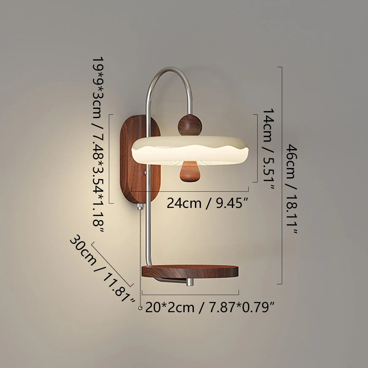 Zelani Wandlamp