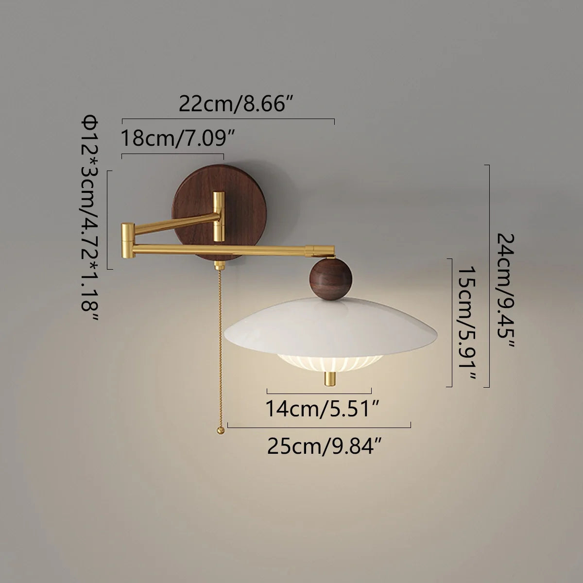 Doleni Wandlamp