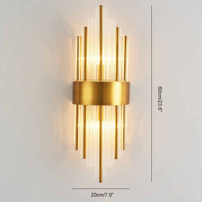 Virlen Kristal Wandlamp