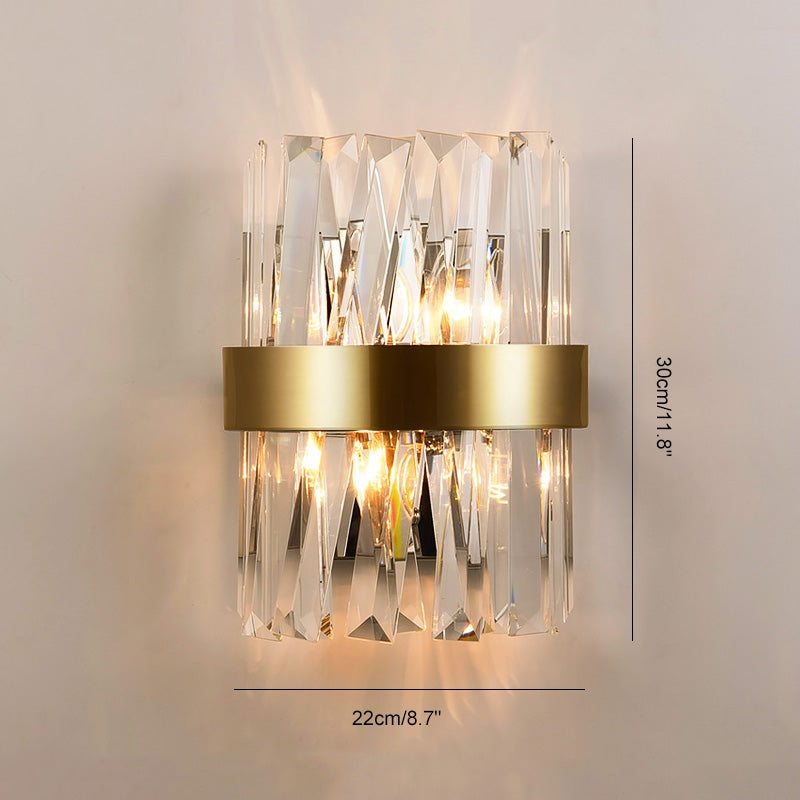 Virlen Kristal Wandlamp