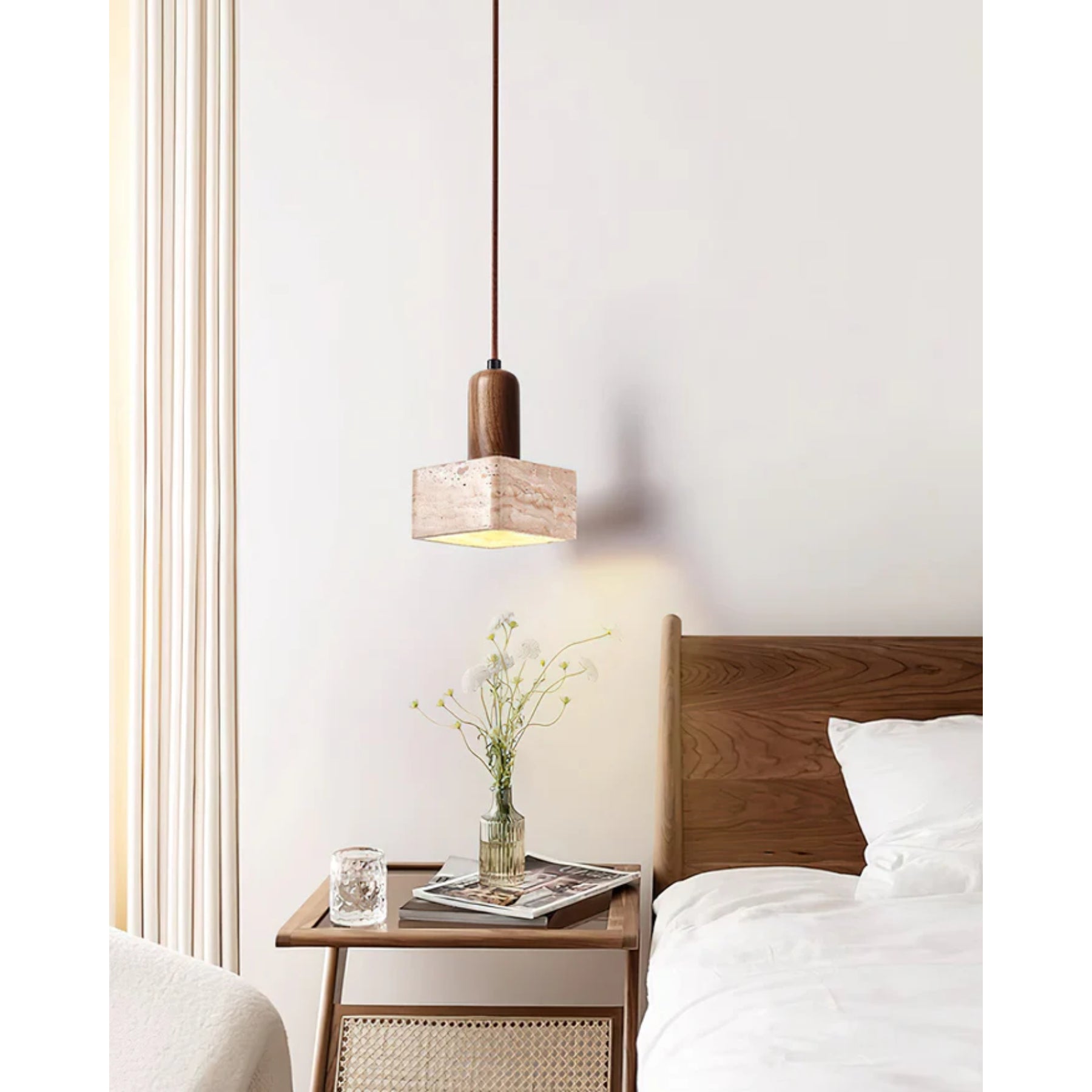 Osethra Travertijn Hanglamp