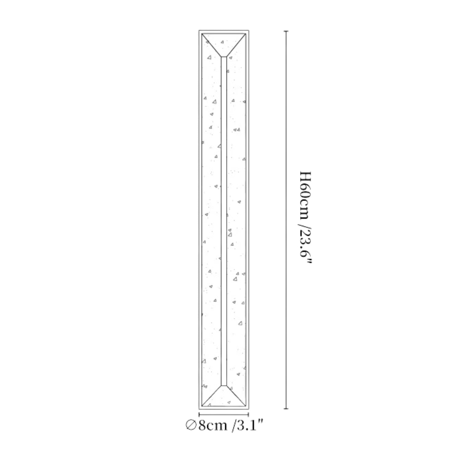 Someisa Natuursteen Wandlamp