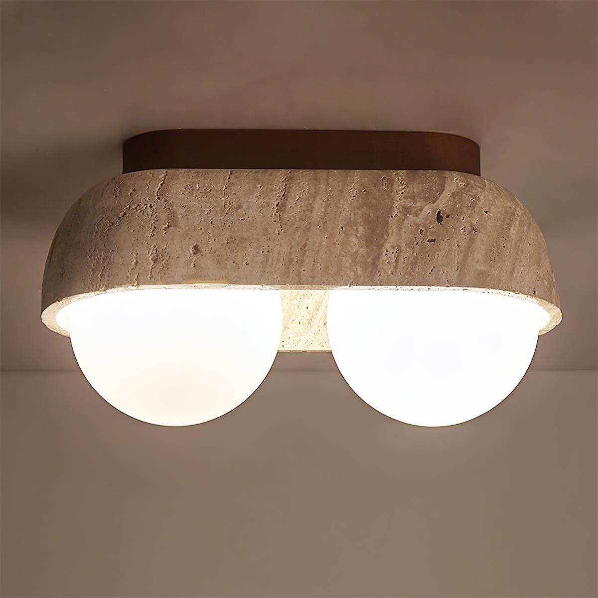 Muvo Natuursteen Plafondlamp