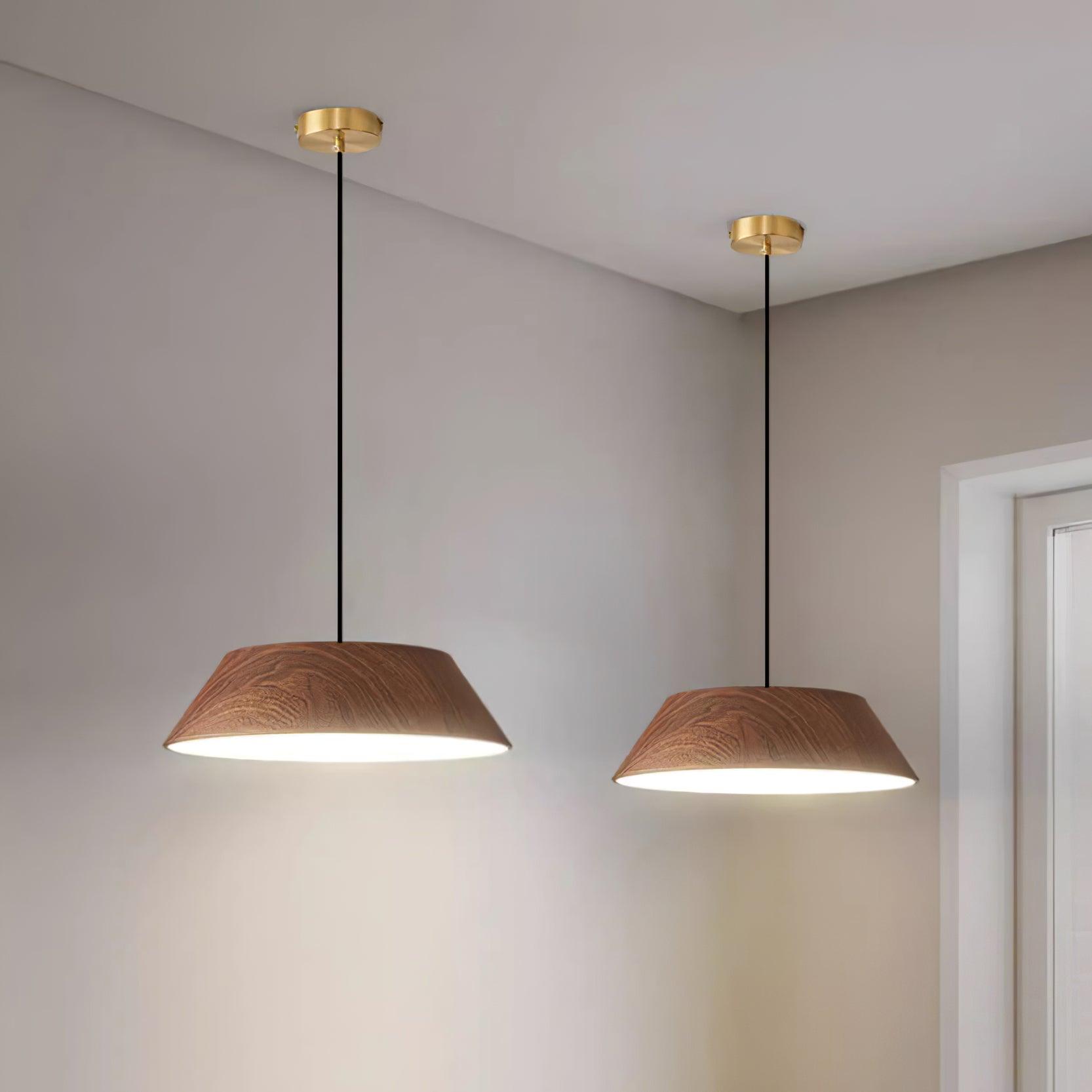 Trallon Houten Hanglamp