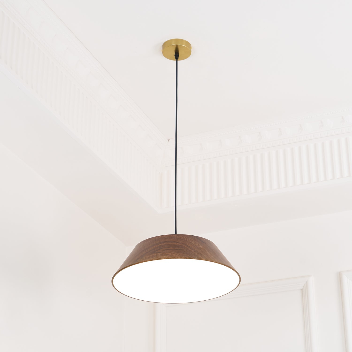 Trallon Houten Hanglamp