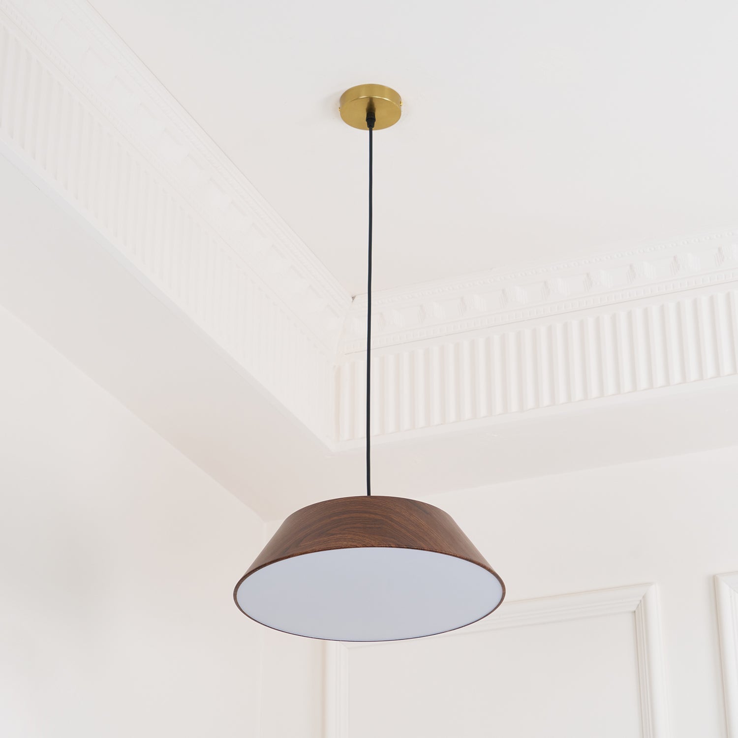 Trallon Houten Hanglamp