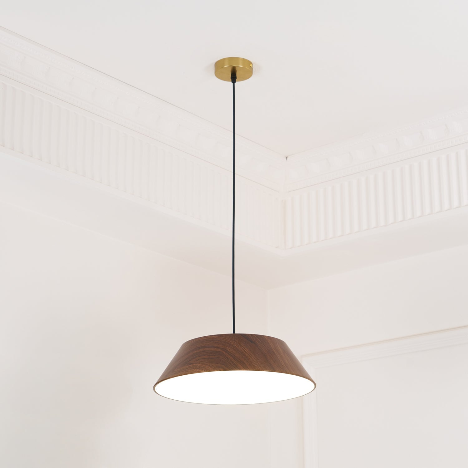Trallon Houten Hanglamp