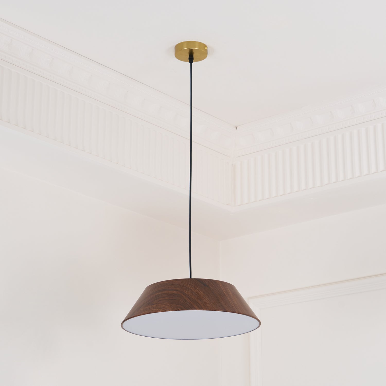 Trallon Houten Hanglamp