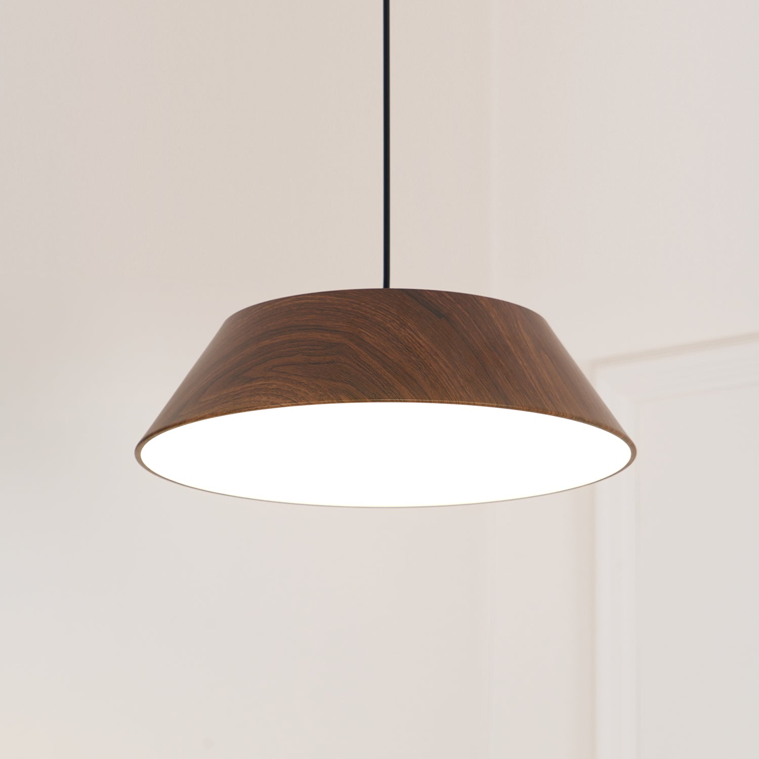 Trallon Houten Hanglamp