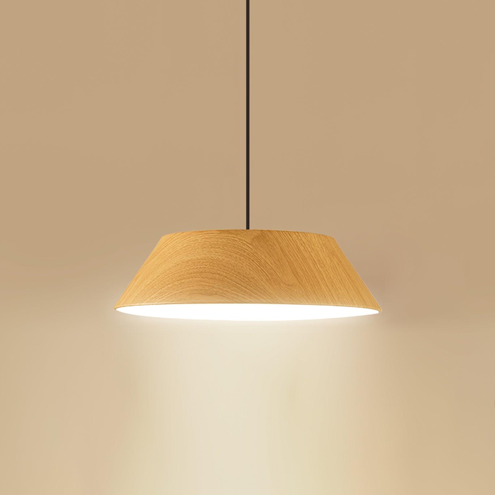 Trallon Houten Hanglamp