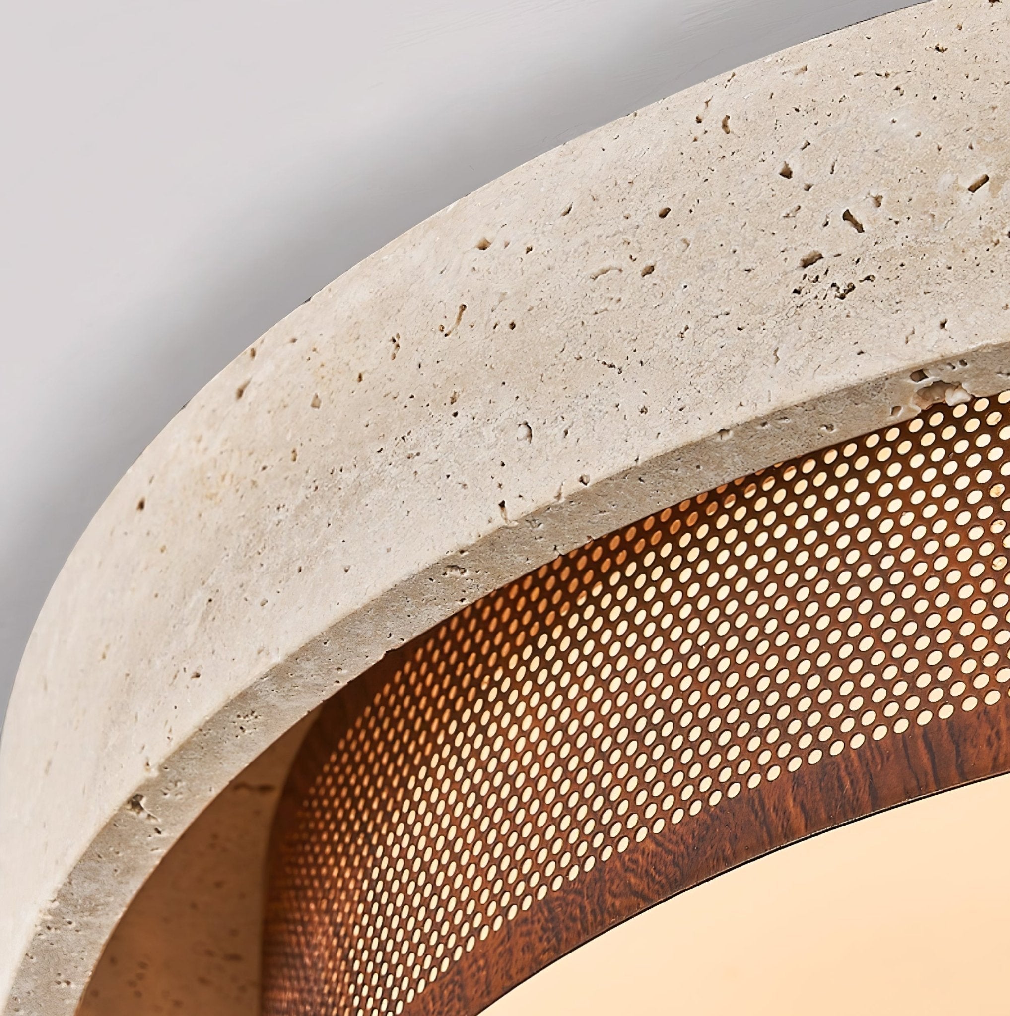 Foagane Natuursteen Plafondlamp