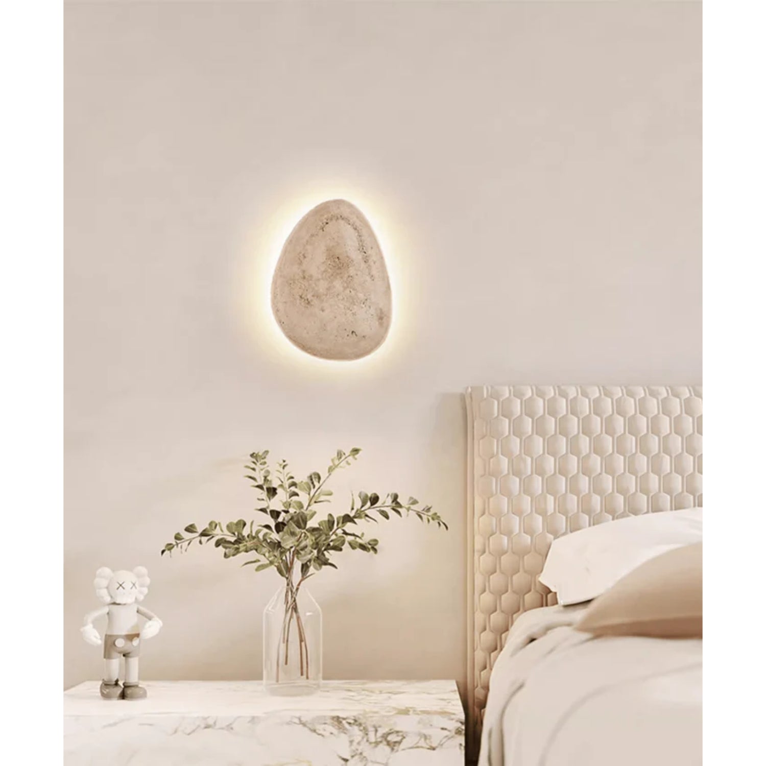 Tarovo Natuursteen Wandlamp