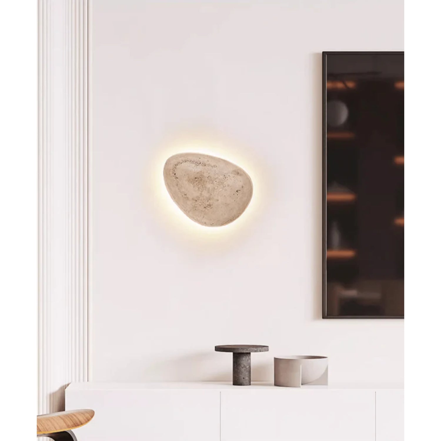 Tarovo Natuursteen Wandlamp
