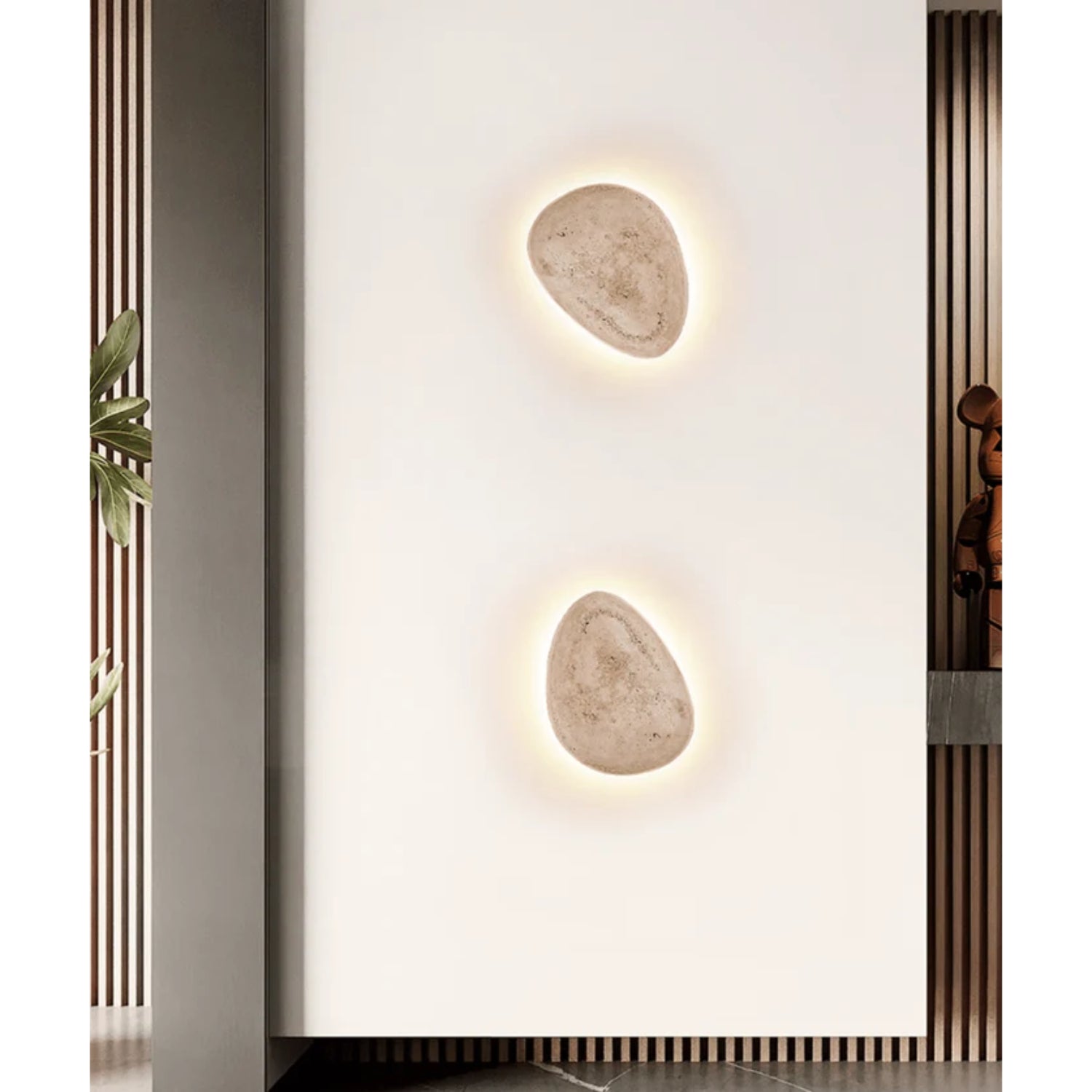 Tarovo Natuursteen Wandlamp