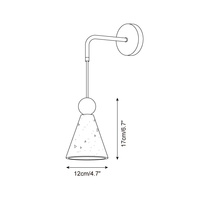 Tevvano Travertijn Wandlamp