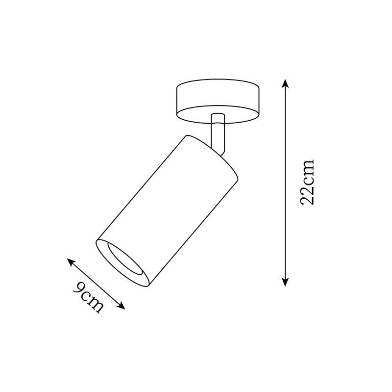 Volani Cylinder Plafondlamp