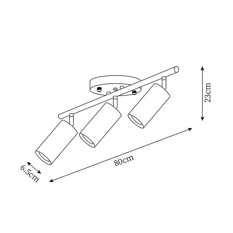 Volani Cylinder Plafondlamp