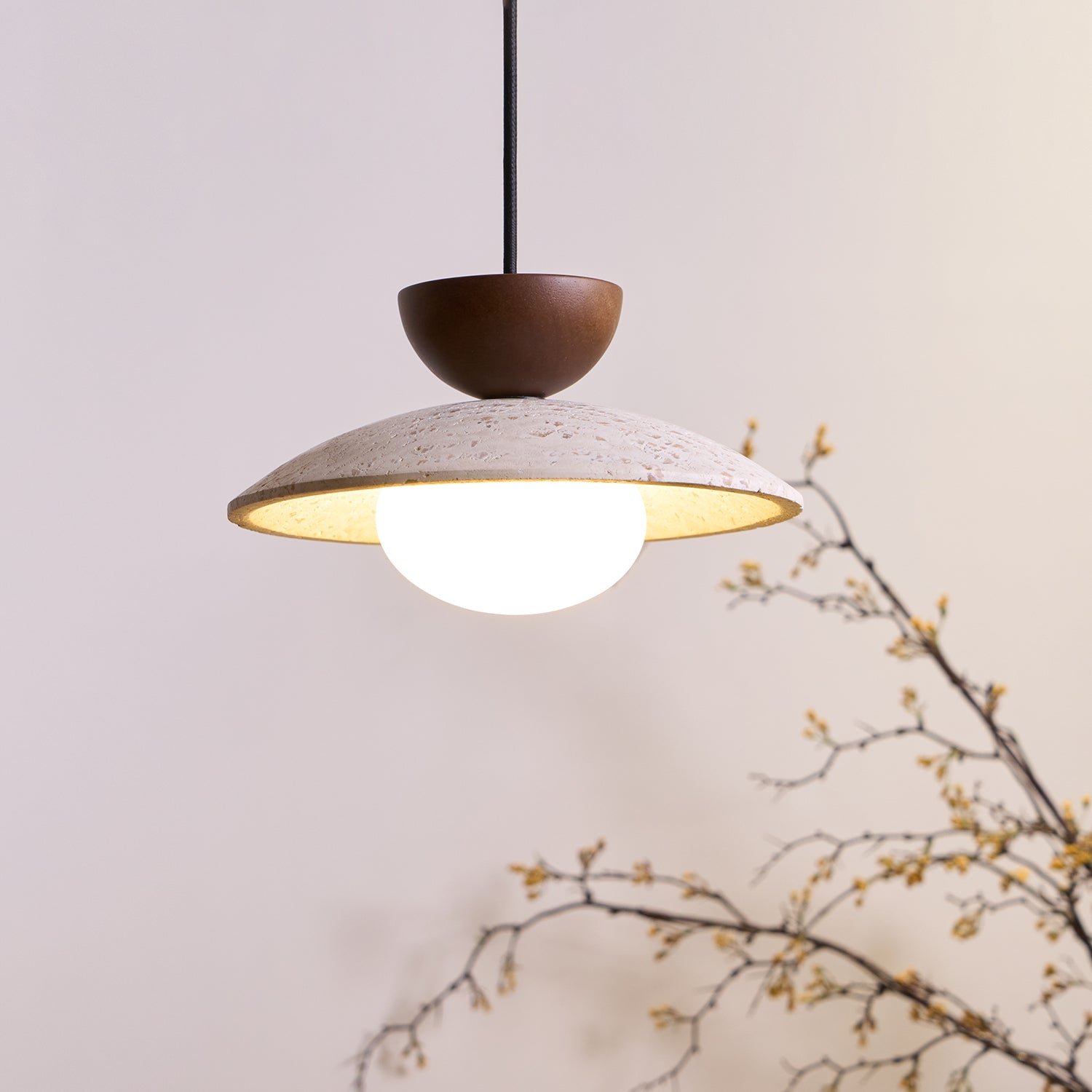 Laveris Travertijn Hanglamp