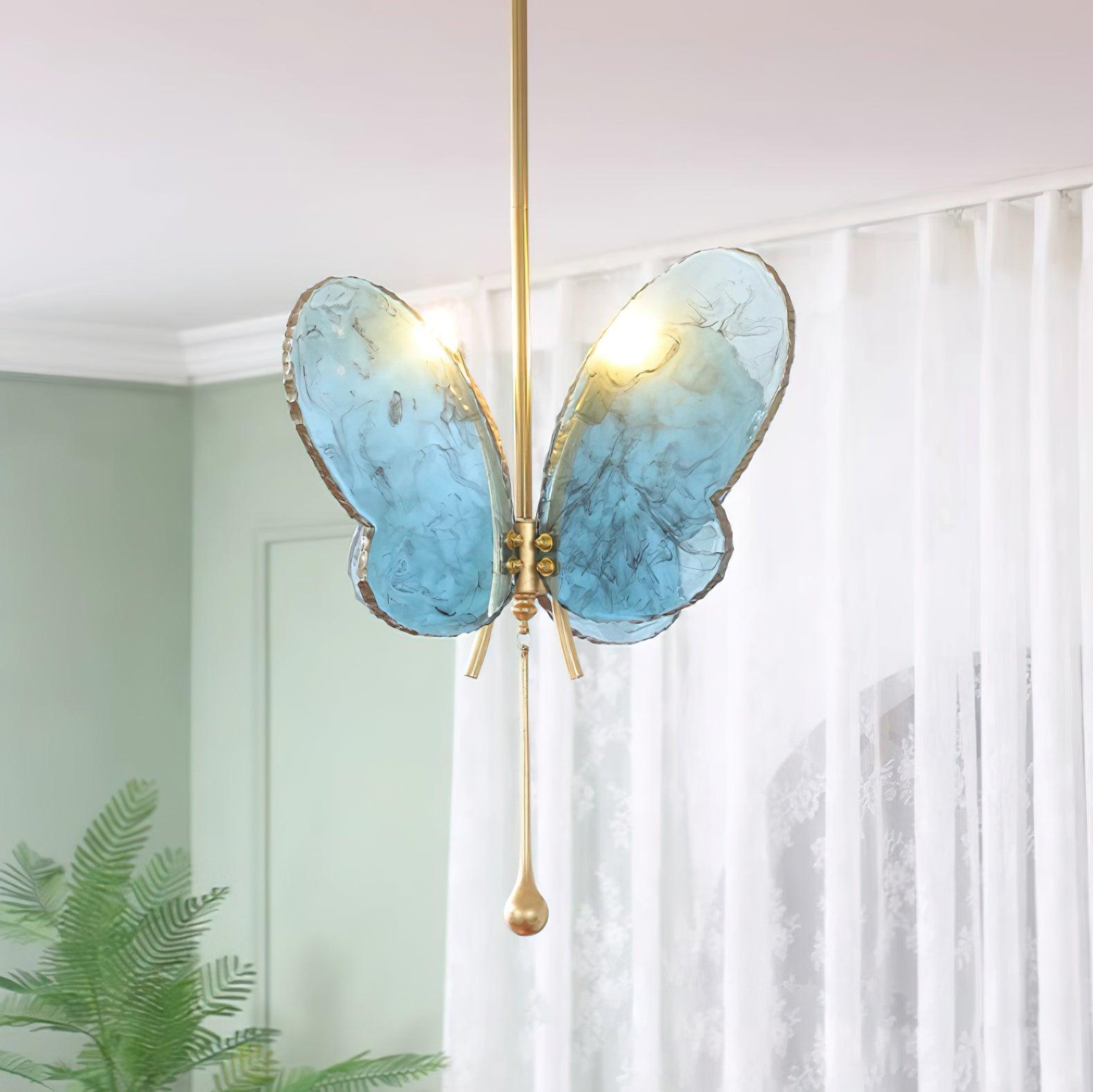 Tiffany Vlindervorm Hanglamp