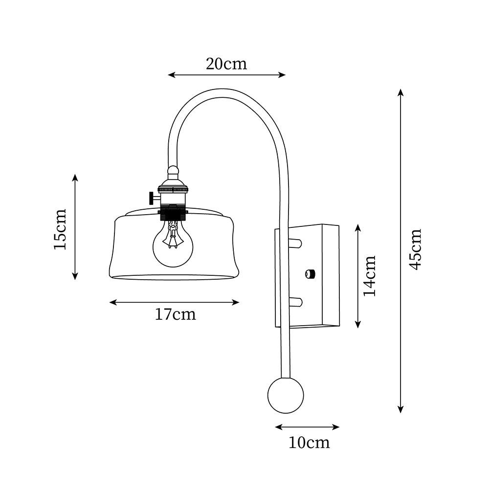 Grozar Wandlamp