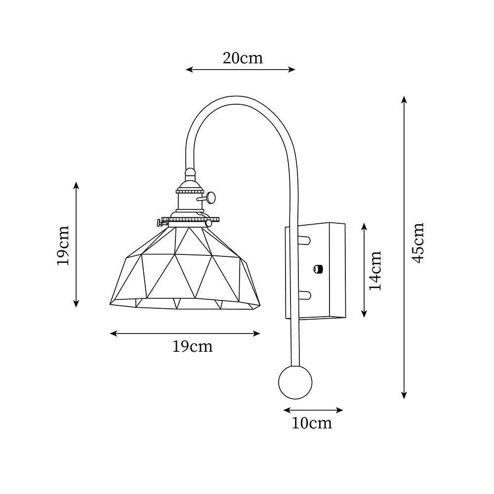 Grozar Wandlamp