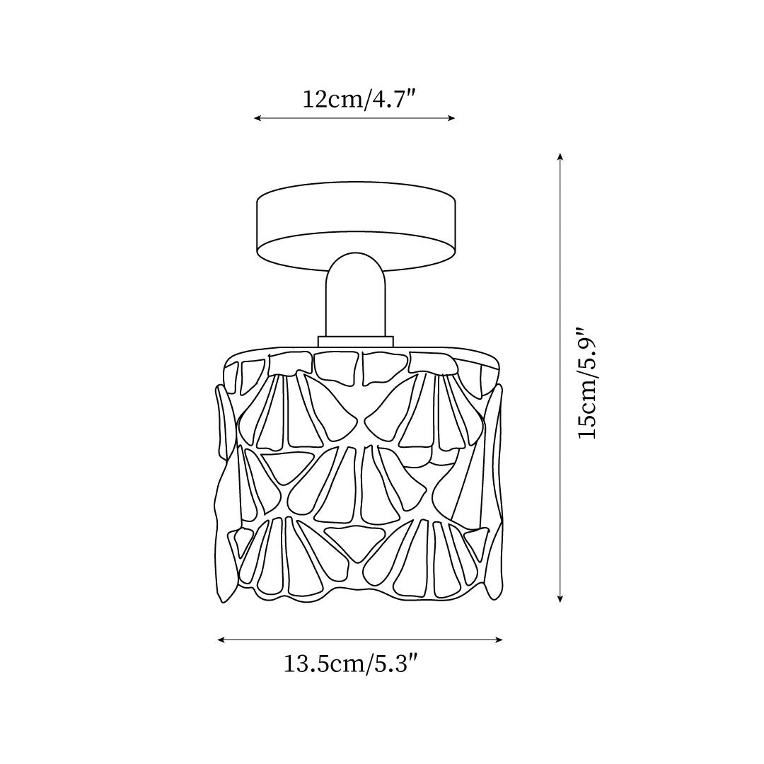 Vezari Tiffany Plafondlamp