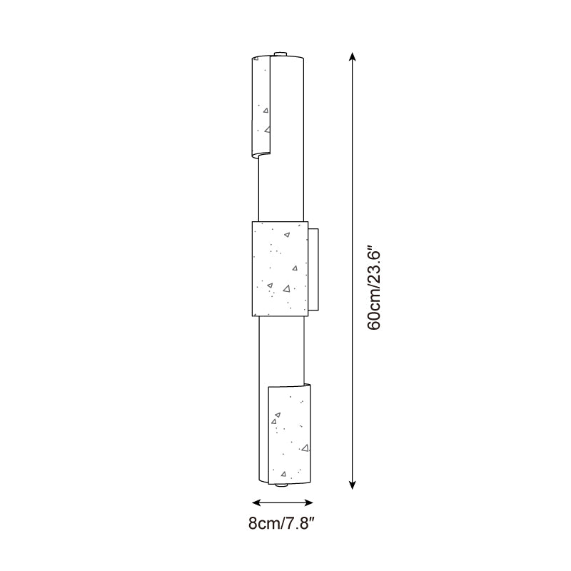 Kelmos Natuursteen Wandlamp